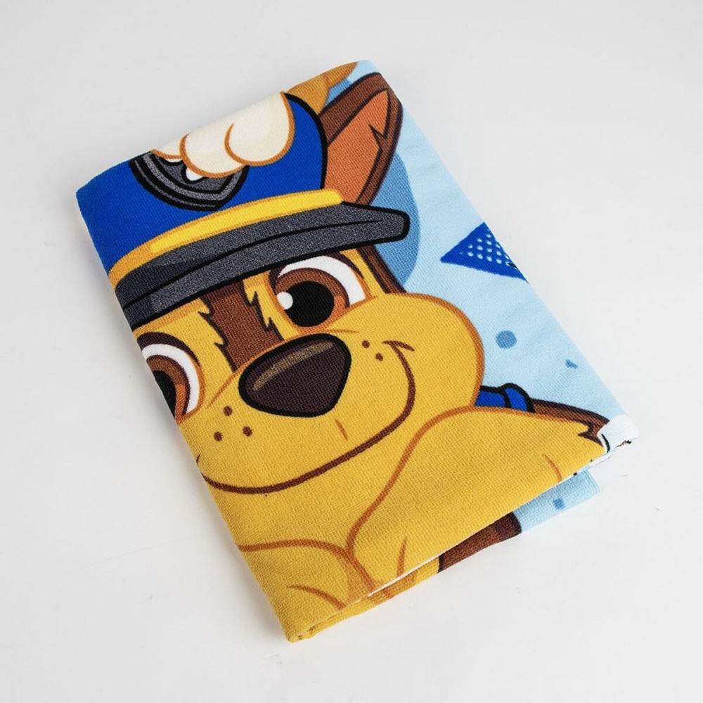 Serviette de plage The Paw Patrol Bleu 70 x 140 cm