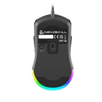 Mouse Newskill NS-MS-CHIRON Schwarz 8000 dpi