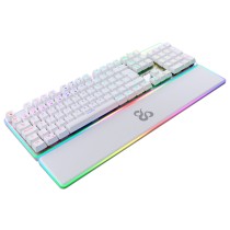 Tastatur Newskill NS-KB-GUNGNYR-GAT-RE Weiß Qwerty Spanisch QWERTY