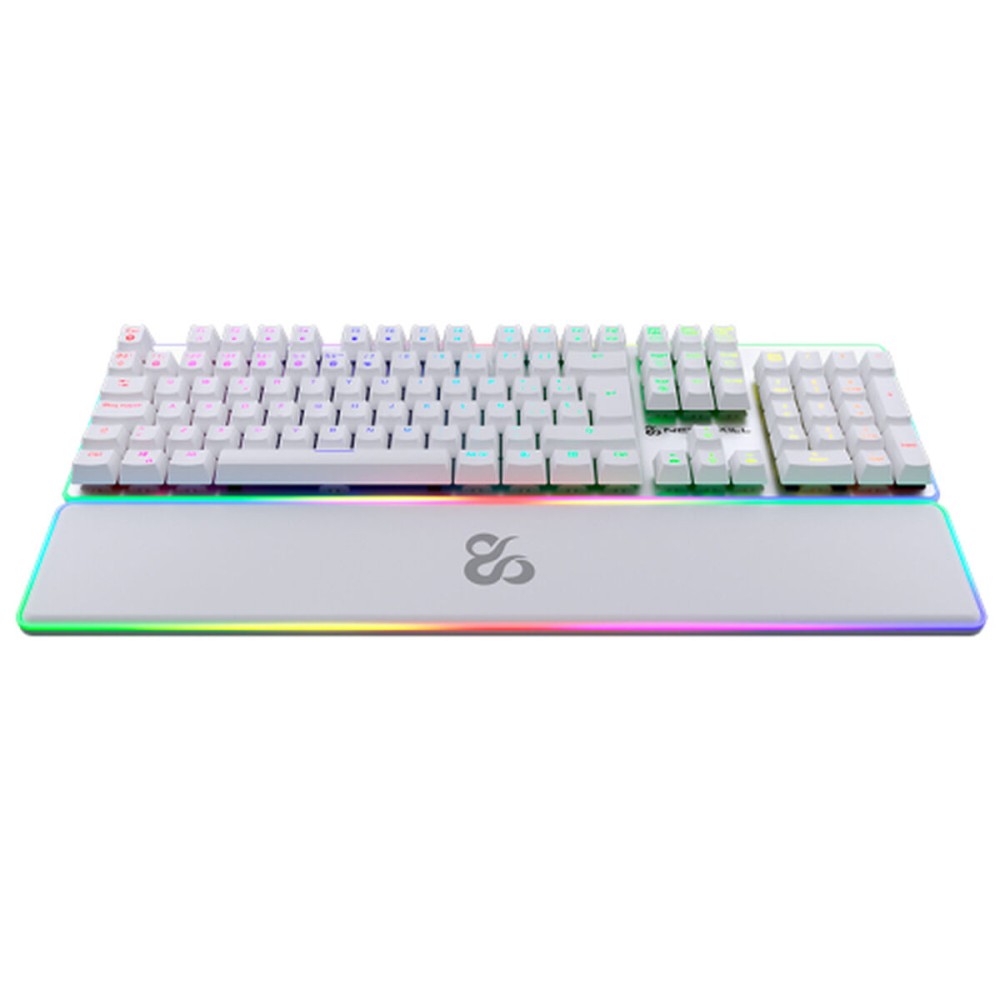 Keyboard Newskill NS-KB-GUNGNYR-GAT-RE White Spanish Qwerty QWERTY