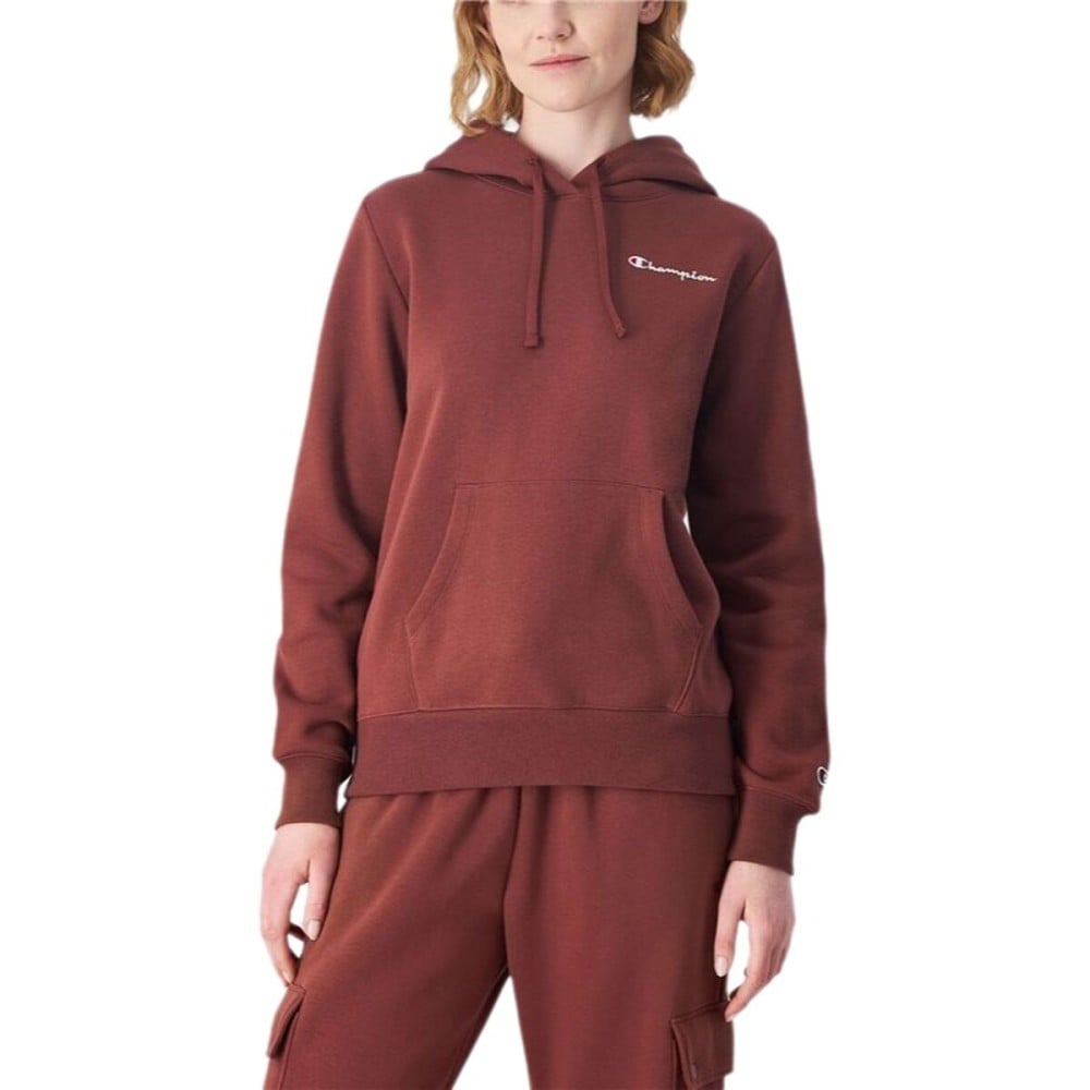 Damen Sweater mit Kapuze Champion Braun