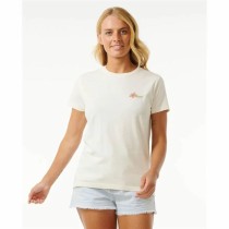 Women’s Short Sleeve T-Shirt Rip Curl Wild Bloom White