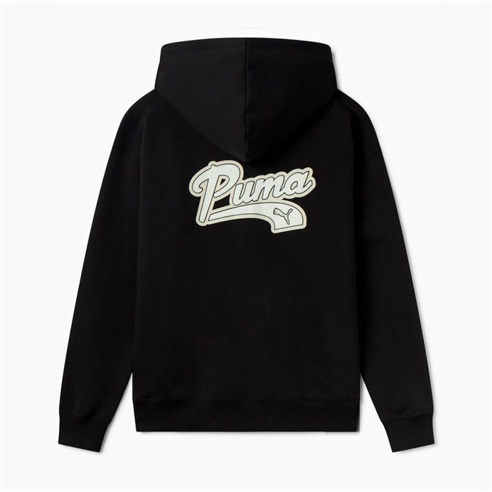 Damen Sweater mit Kapuze Puma Puma Script Hoodie Fz Fl