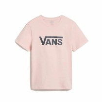 Damen Kurzarm-T-Shirt Vans Drop V Ss Crew Lachsfarben