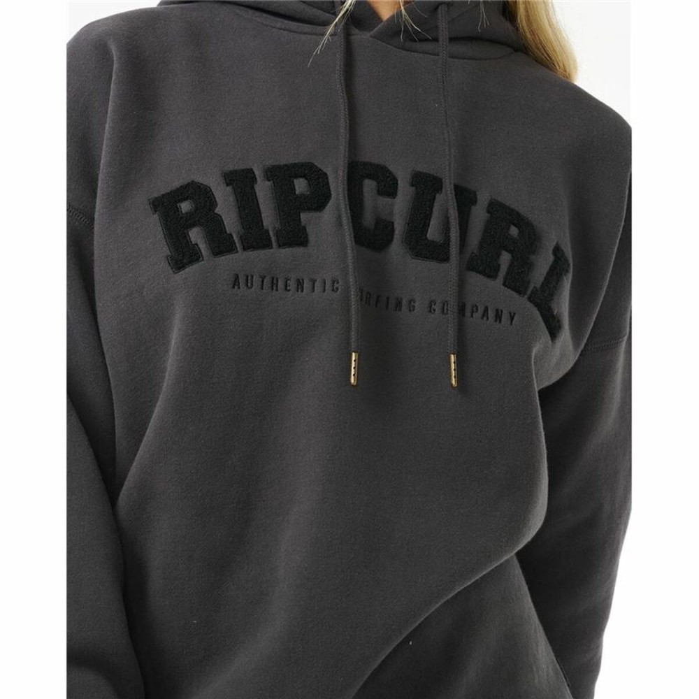 Sweat à capuche femme Rip Curl Varsity Noir