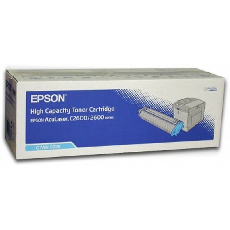 Toner Epson C13S050228 Blau Türkis