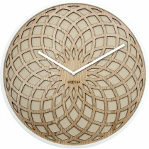 Wall Clock Nextime Cream Wood (Refurbished B)