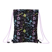 Rucksacktasche mit Bändern Monster High Schwarz 26 x 34 x 1 cm