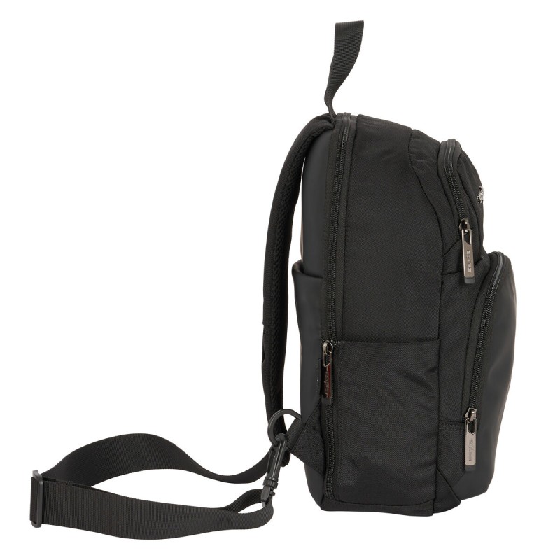 Rucksack Safta Black Black 18 x 34 x 12 cm