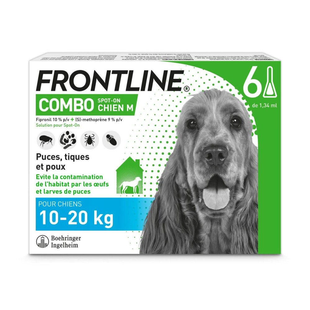 Antiparasites Frontline Chien 10-20 Kg 1,34 ml 6 Unités