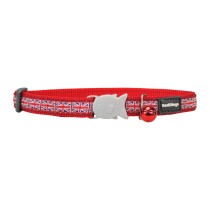 Collier pour chat Red Dingo Union Jack 20-32 cm Rouge