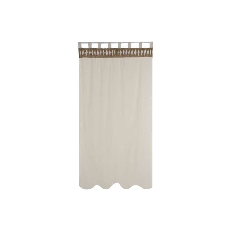 Vorhang Home ESPRIT Beige natürlich 140 x 260 cm