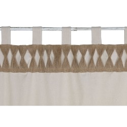 Vorhang Home ESPRIT Beige natürlich 140 x 260 cm