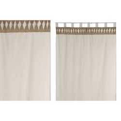 Vorhang Home ESPRIT Beige natürlich 140 x 260 cm