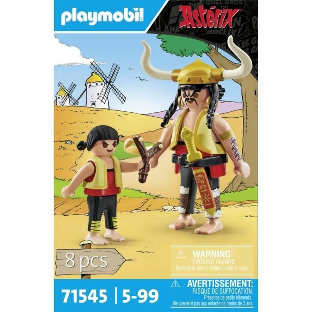 Figurine Playmobil Asterix 71545 8 Pièces