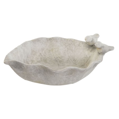 Centre de Table Home ESPRIT Gris Oiseaux Shabby Chic 34 x 24 x 12 cm