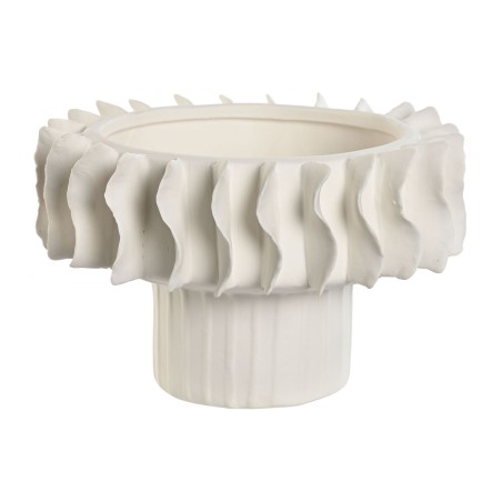 Centerpiece Home ESPRIT White Waves Modern 22 x 22 x 14 cm