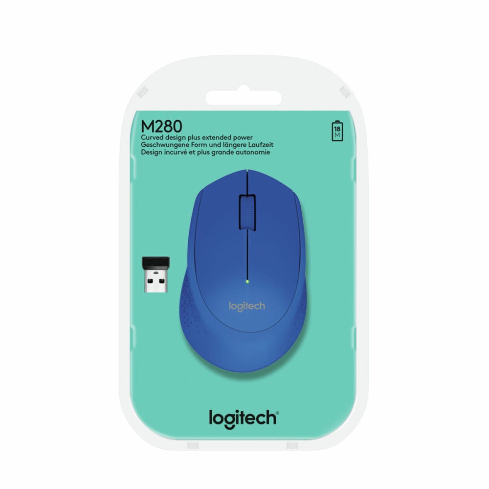 Schnurlose Mouse Logitech M280 Blau