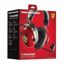 Casque avec Microphone Gaming Thrustmaster T.Racing Scuderia Ferrari Edition-DTS Rouge