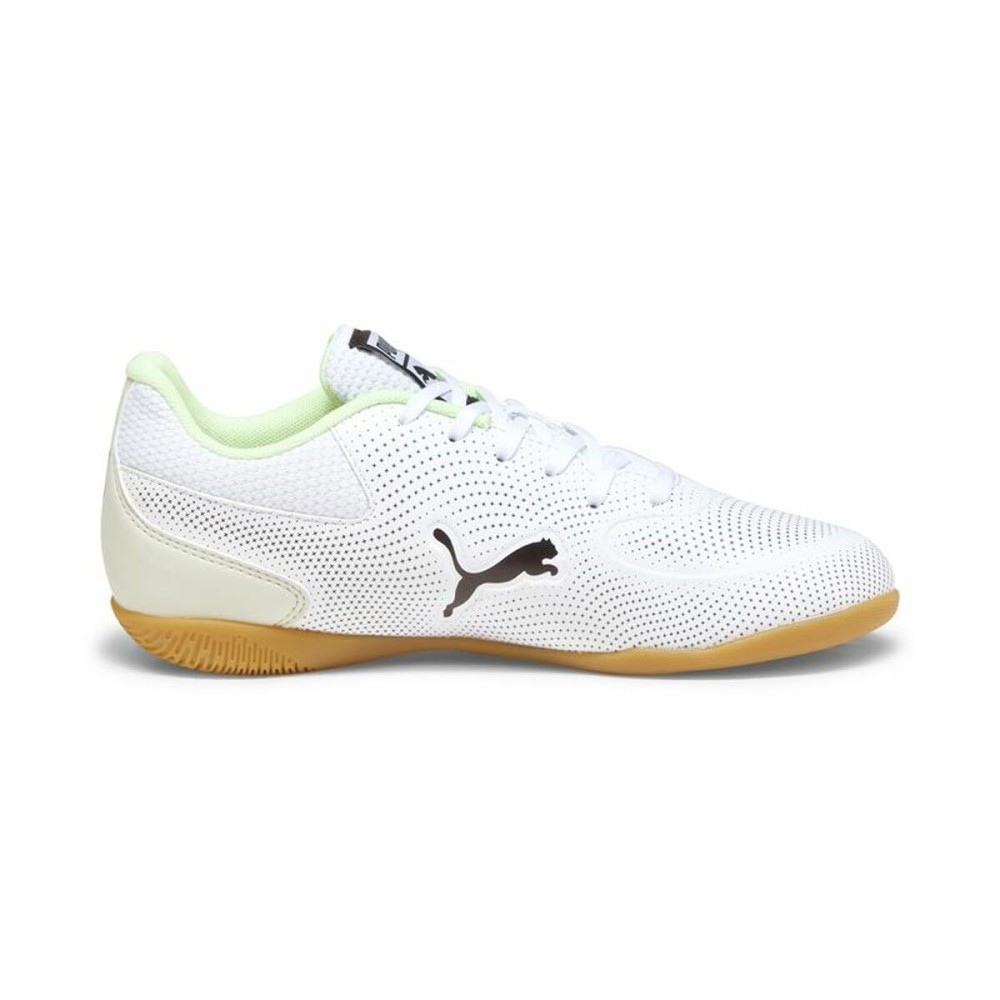 Childrens Football Boots Puma Truco III White