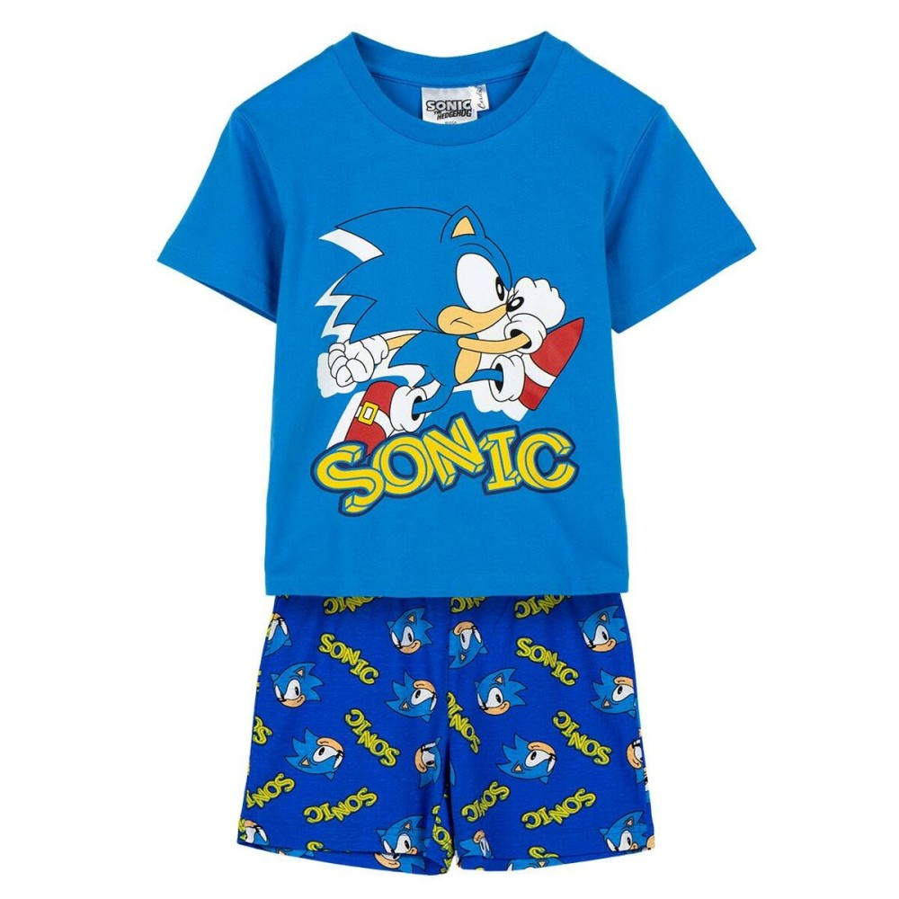 Children's Pyjama Sonic Blue