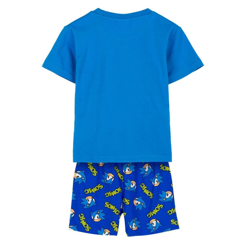 Pyjama Enfant Sonic Bleu