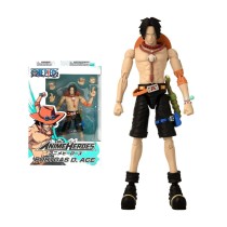 Action Figure One Piece Bandai Anime Heroes: Portgas D. Ace 17 cm