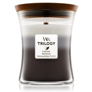 Scented Candle Woodwick Trilogy Medium Hourglass Candles 275 g