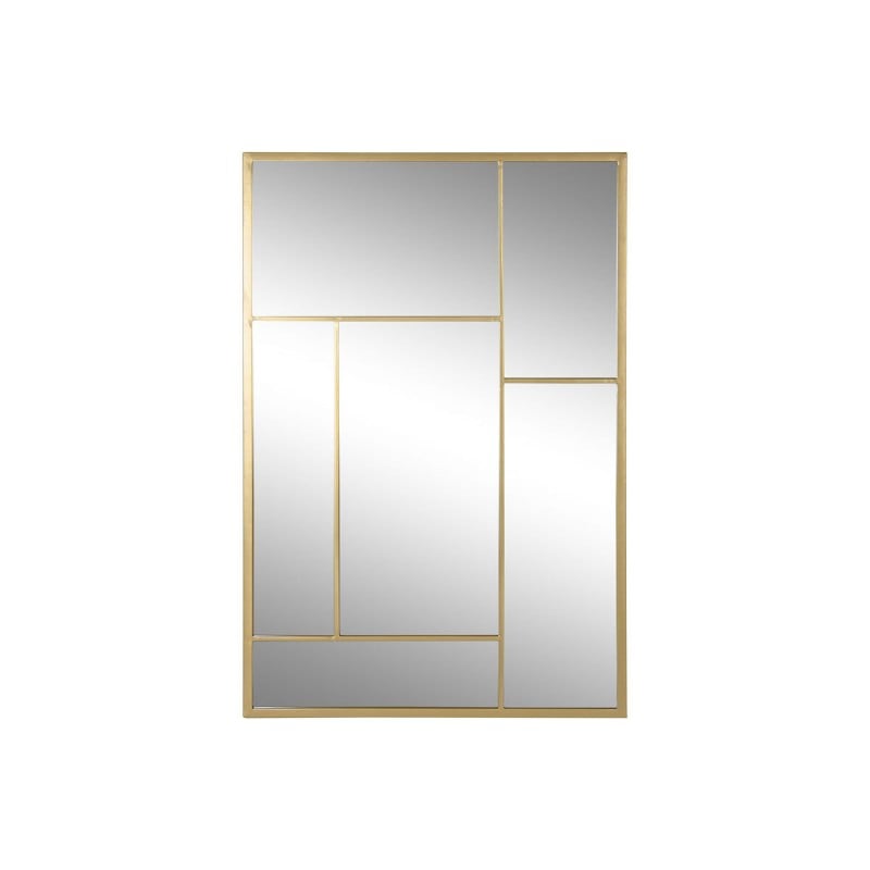 Wall mirror Home ESPRIT Golden 60 x 2 x 90 cm