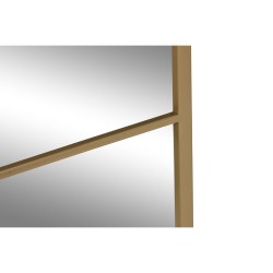 Wall mirror Home ESPRIT Golden 90 x 2 x 90 cm