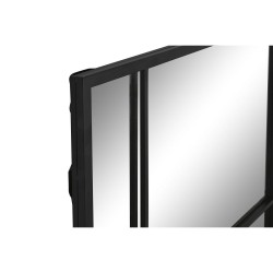 Wall mirror Home ESPRIT Black 60 x 2 x 150 cm