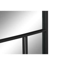 Wall mirror Home ESPRIT Black 60 x 2 x 150 cm