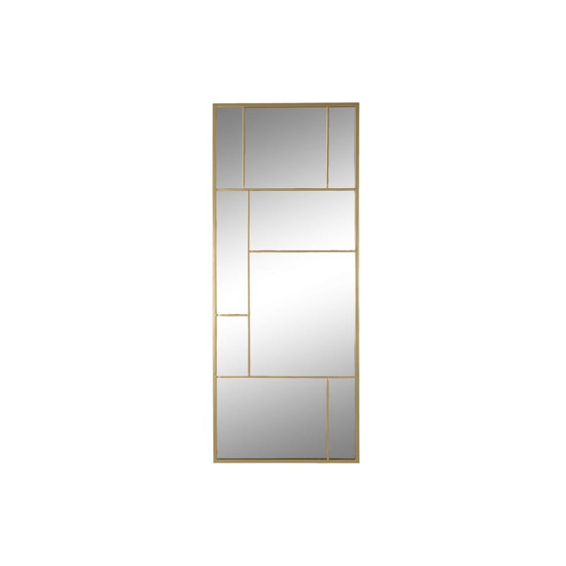 Wall mirror Home ESPRIT Golden 60 x 2 x 150 cm