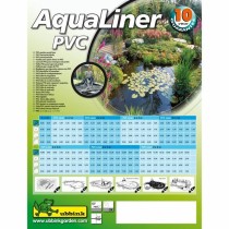 Revêtement d'étang Ubbink AquaLiner PVC 0,5 mm 2 x 3 m