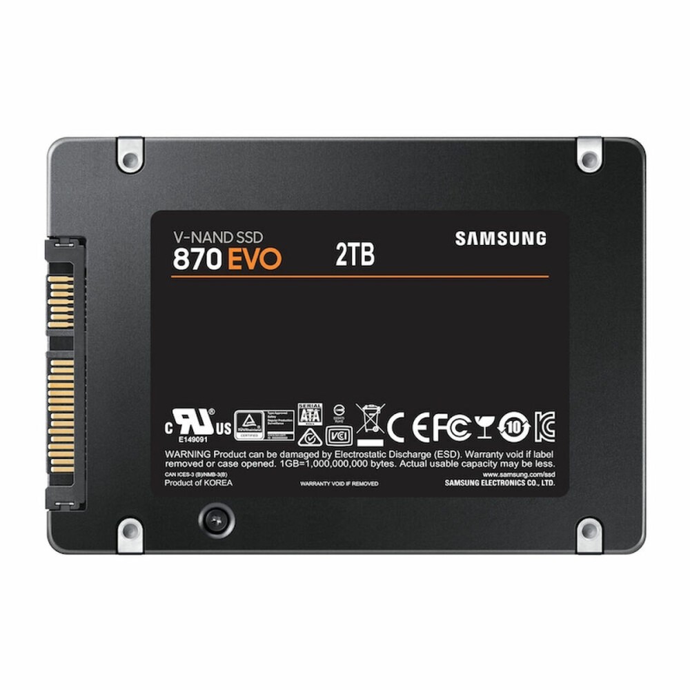 Disque dur Samsung 870 EVO 2 TB SSD