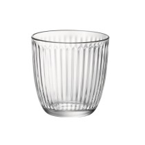 Set de Verres Bormioli Rocco Line Transparent verre Avec relief 290 ml 6 Unités