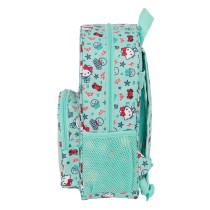 School Bag Hello Kitty Sea lovers Turquoise 26 x 34 x 11 cm