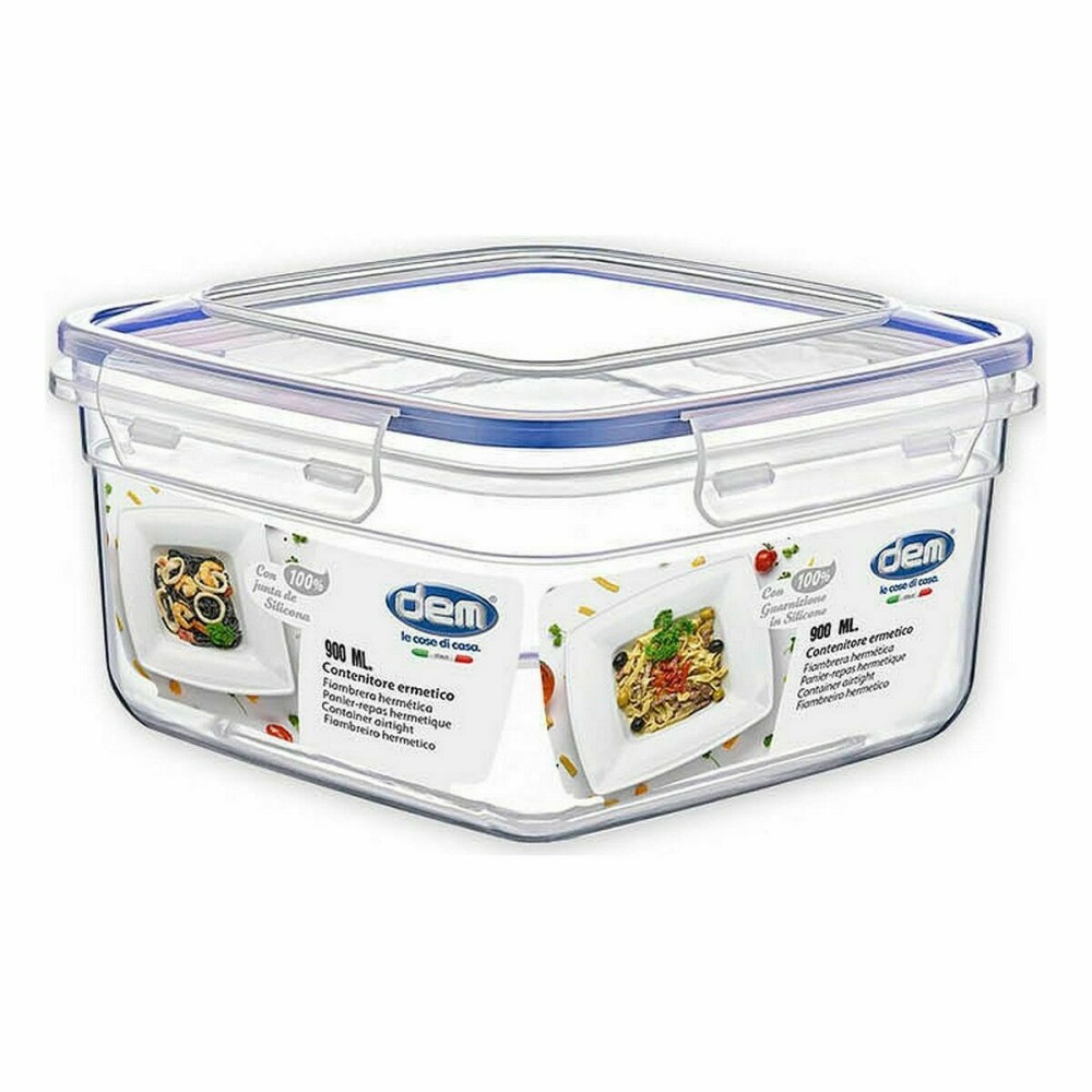 Hermetic Lunch Box Dem 900 ml 15 x 15 x 8 cm (12 Units)