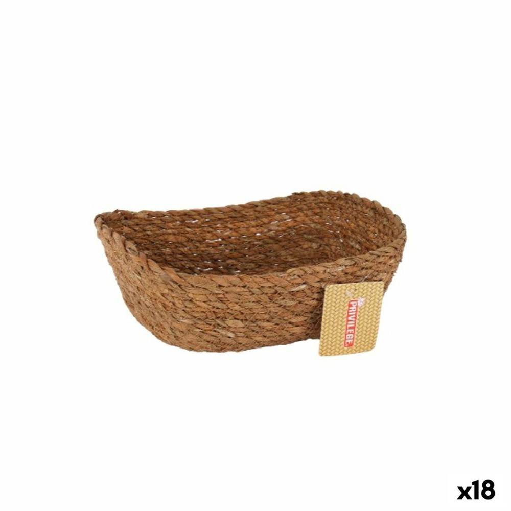 Multi-purpose basket Privilege   wicker Rectangular 20 x 15 x 7 cm (18 Units)