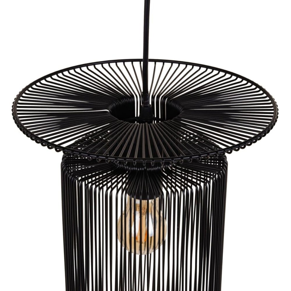 Deckenlampe 27 x 27 x 30,5 cm Schwarz Eisen Ø 27 cm