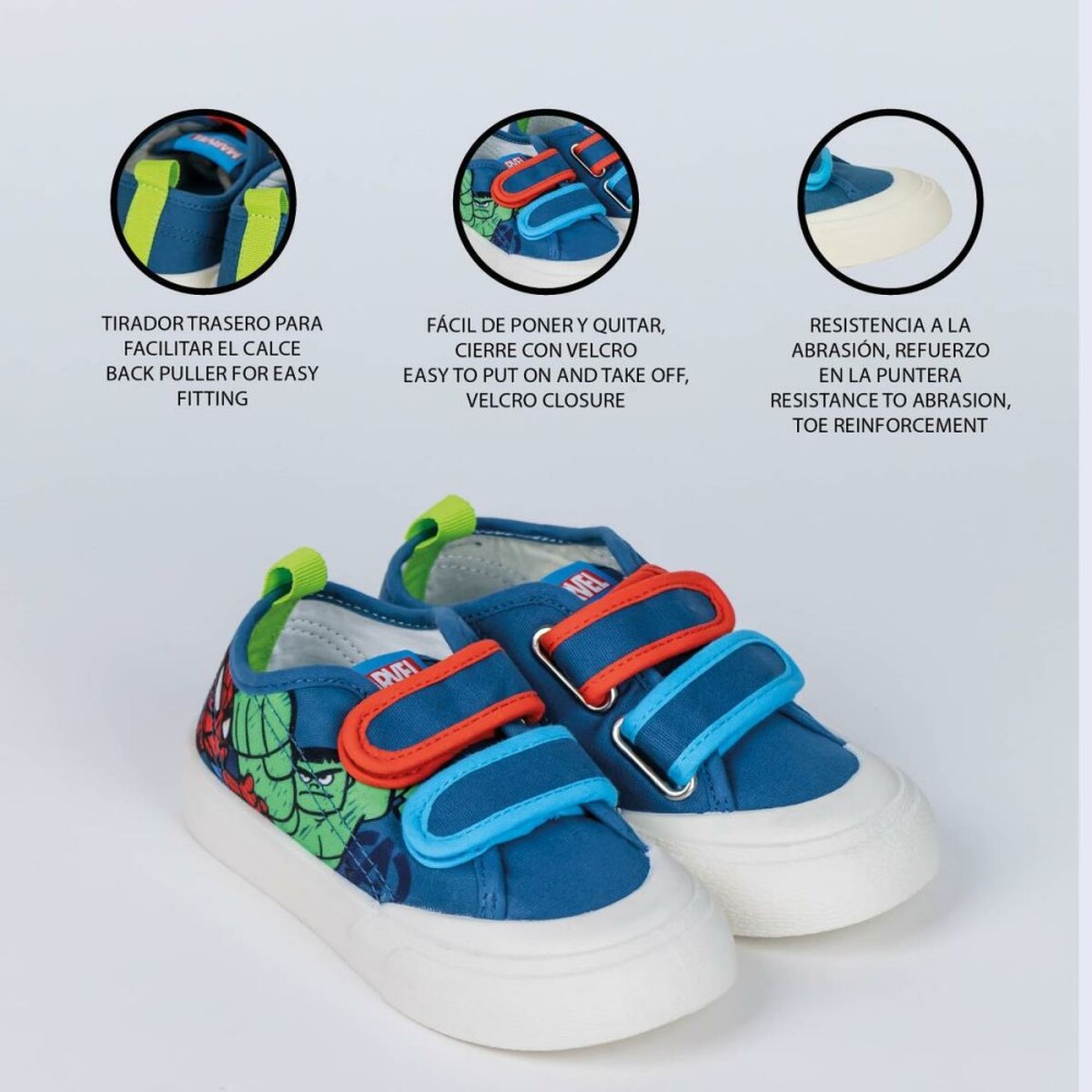 Chaussures de Sport pour Enfants The Avengers Bleu