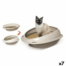 Bac à litière pour chats Georplast GP10530 45 x 36 x 15 cm (7 Unités)