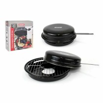 Barbecue Portable Algon Black 47 x 33 x 12 cm (4 Units) (Ø 30 cm)