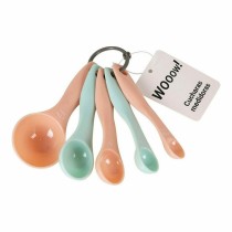 Set of Measuring Spoons Wooow 5 Pieces Plastic (36 Units)