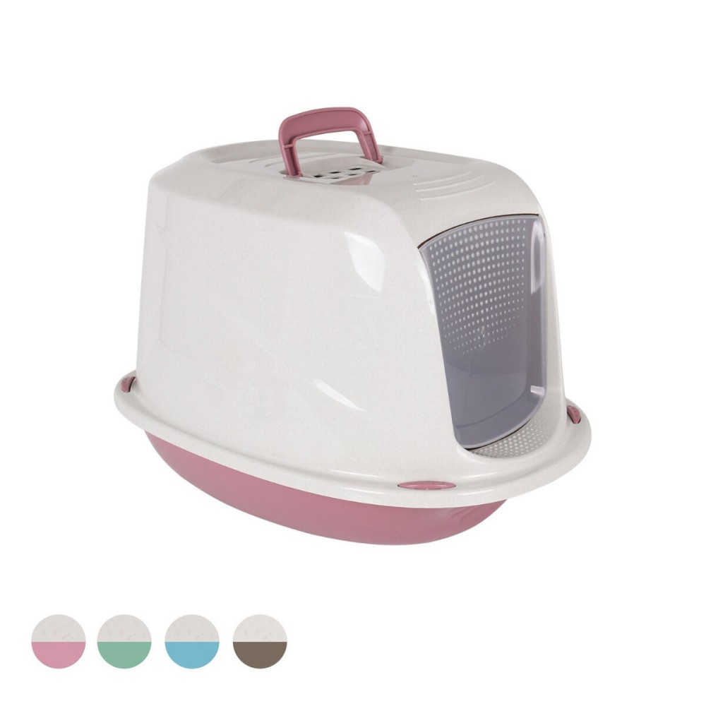 Cat Litter Box Georplast Plastic 57 x 39,5 x 38 cm (7 Units)