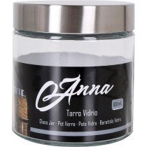 Topf Anna 830 ml Glas Stahl (24 Stück)