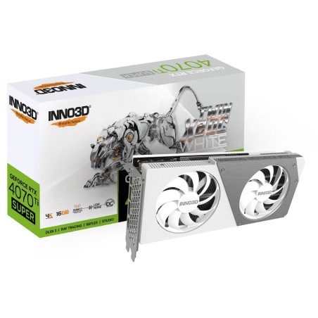 Carte Graphique INNO3D N407TS2-166XX-186156W GeForce RTX 4070 Ti 16 GB GDDR6X