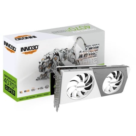 Graphics card INNO3D N407TS2-166XX-186156W GeForce RTX 4070 Ti 16 GB GDDR6X