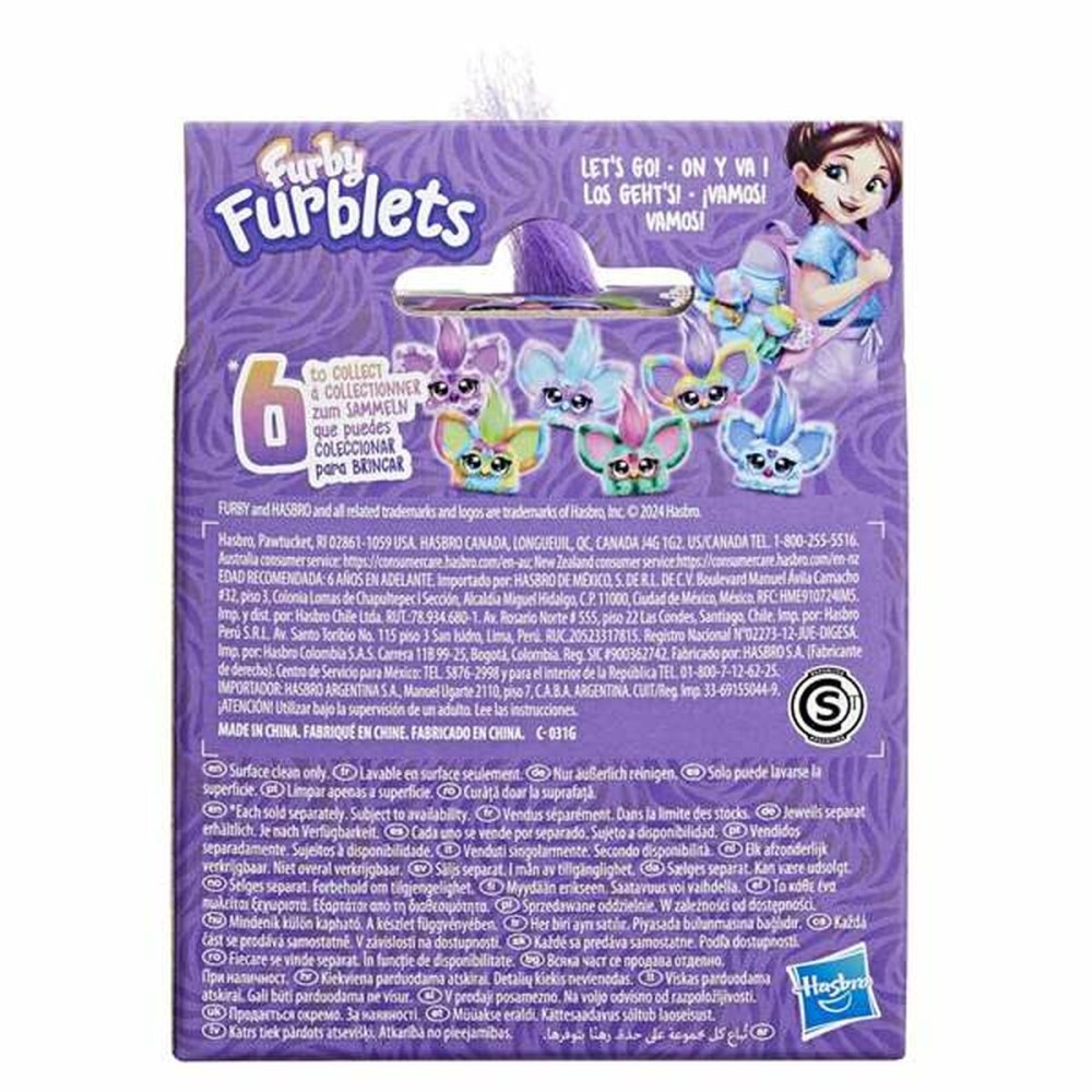 Plüschtier mit Klang Hasbro Furby Furblets 12 cm