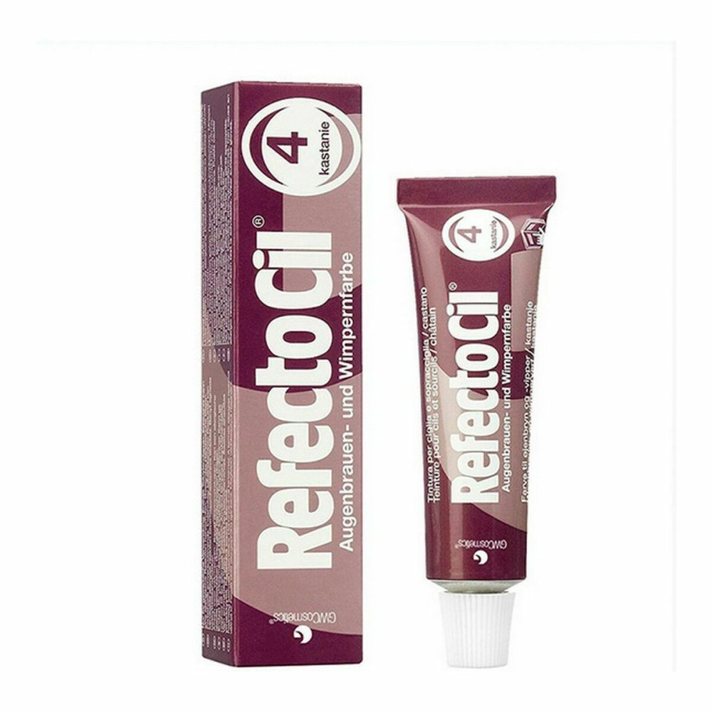 Wimpernfarbe RefectoCil Eyelash And Eyebrow Tint Nº 4 Chesthut 15 ml